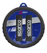 Comprar Kit Forro De Timon Con Protector De Cinturon Sparco Premiun