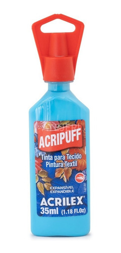 Imagen 3 de 3 de Pintura Acrilex Acripuff Para Tela X 35 Ml X Unidad
