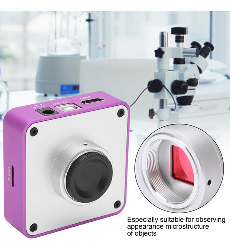 Cámara Microscópica Industrial 2k 51mp Usb +1/2 Estereoscópi