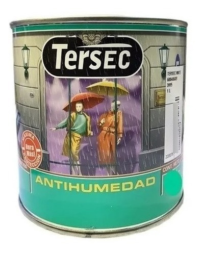 Pintura Antihumedad Tersuave 1 Kg  Bloqueador De Manchas