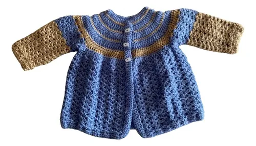 Saco bebe crochet sale