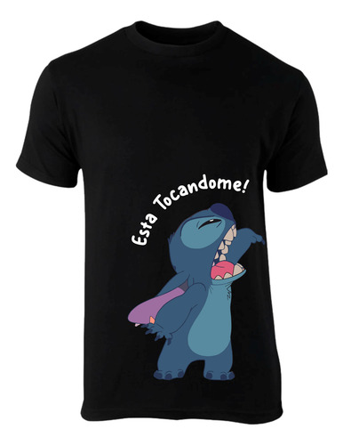 Duo Playera Lilo Y Stitch Esta Tocandome