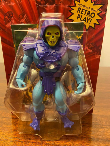 Motu He Man Y Skeletor Origins Mattel Cabeza Retro Wow Combo