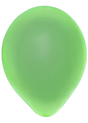 Balão Bexiga Neon 16 Polegadas Brilha Escuro 12 Unidades Cor Neon Verde