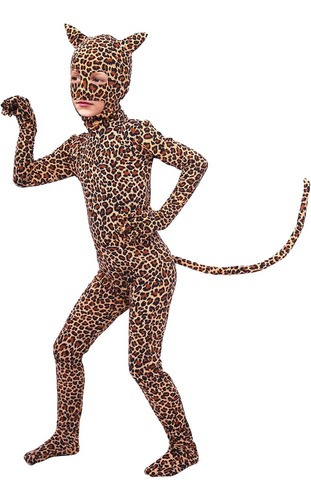 Bonito Disfraz De Leopardo Para Niños Y Niñas De Gaoin