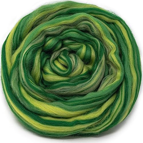 Festival Merino Wool Fiber. Colorful Combed Top Roving ...