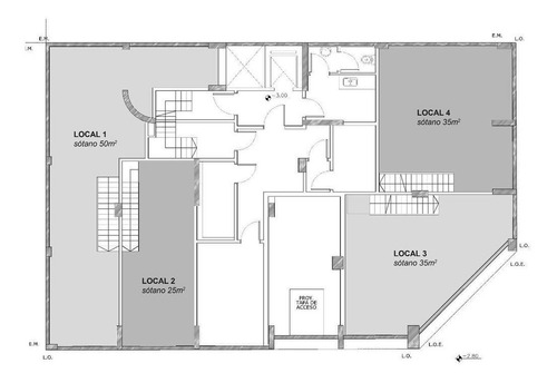 Imagen 9 de 10 de Local Comercial 80 M2 Sobre Esquina C/ Sotano