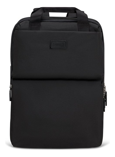 Mochila Porta Laptop Lipault 4biz Mochila Porta Laptop L Black Color Negro