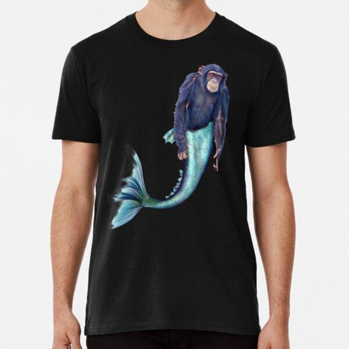 Remera Sirena Chimpancé Algodon Premium