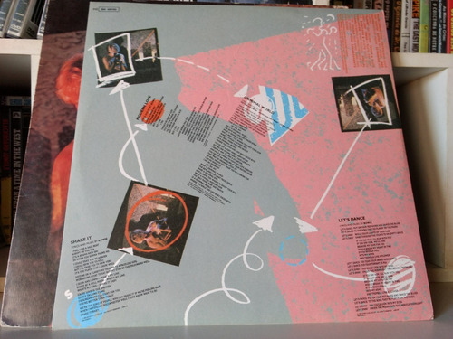 Lp David Bowie - Let's Dance (1983) Com Encarte (Usado)