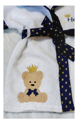 Roupão Infantil Para Bebê Personalizado