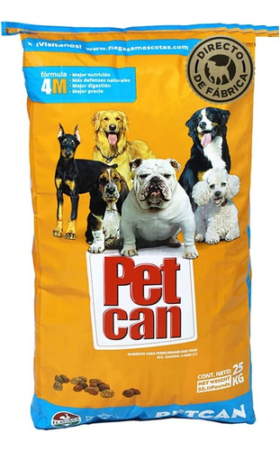 Croquetas Petcan | Adulto Toda Raza | 25 Kg