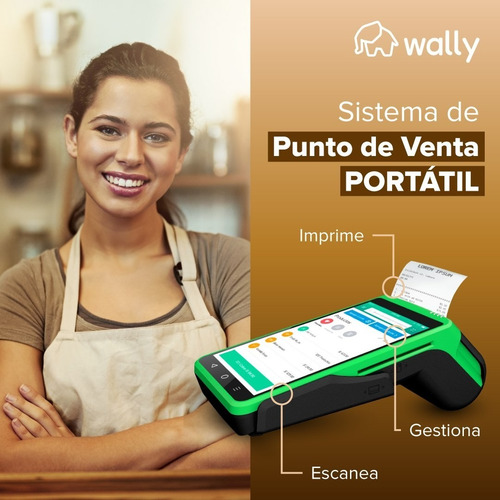Wally Movil Ticketera Impresora Térmica Boleta Electronica