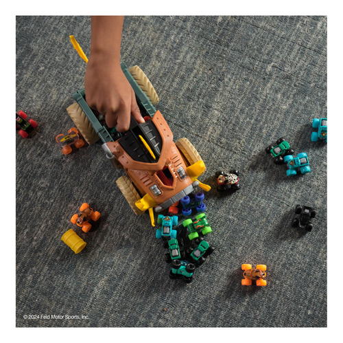 Camión Toy Monster Jam Mini Jam Megalodon Mad Hog Chomper