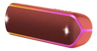 Bocina Sony Extra Bass XB32 SRS-XB32 portátil con bluetooth waterproof roja