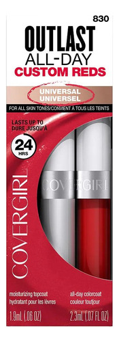 Covergirl Labial Liquido Outlast All-day Lip Color 24h Color 830 Your classic red