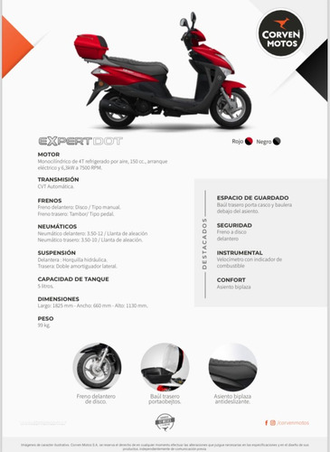 Corven Expert 150 Dot Patentada $1.237.000 O 12de$198.000