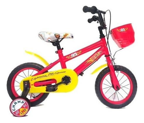 Bicicleta Rodado 12 Infantil Tipo Retro De Disney Lh