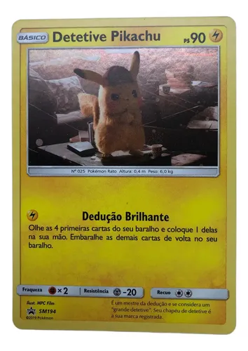 pokemon detective pikachu movie promo card 4 Packs Promo, 8 Holo Foil Cards : Toys & Games [1] Coffee Break Heal 30 damage from this Pokmon Pokemon TCG - Detective Pikachu