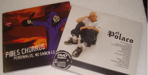 Combo Pibes Chorros El Polaco 2 Cd+ Dvd Sellado / Kktus