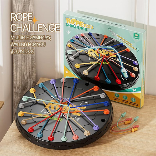 Juego De Rompecabezas Rope Untangling, Juego De Mesa De Estr