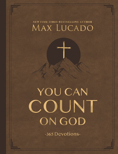 Lp-you Can Count On God Large Text, De Lucado, Max. Editorial Thomas Nelson En Inglés, 2024