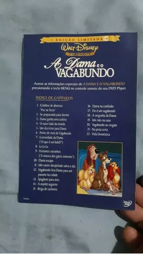  DVD A Dama e O Vagabundo II - As Aventuras de Banze