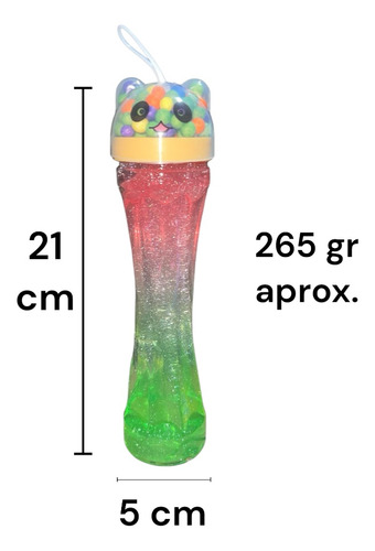 6 Bote Slime Juguete Moldeable Colores Moco Mayoreo