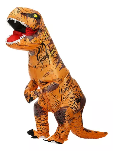 Inflable Traje Dinosaurio Disfraz T-rex Niño Hallowen5-7años