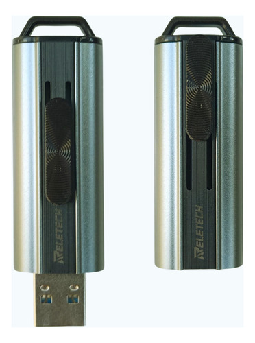 Pendrive Reletech Z1 128gb Usb 3.1 Type-a Cinza