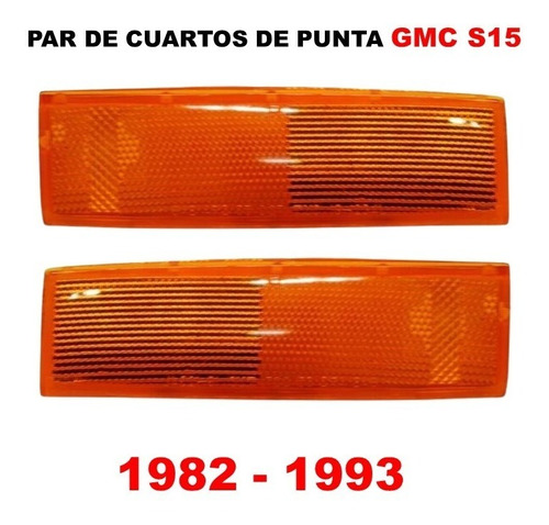 Par De Cuartos De Punta Gmc S15 1982-1993