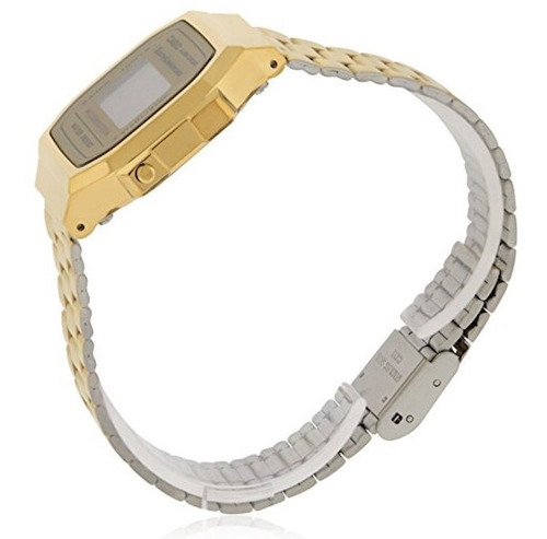 Imagen 3 de 4 de Reloj Casio Retro Dorado Unisex Original A-168wg-9w