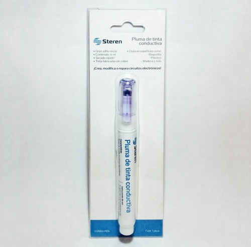 Steren Pluma De Tinta Conductiva A Base De Cobre
