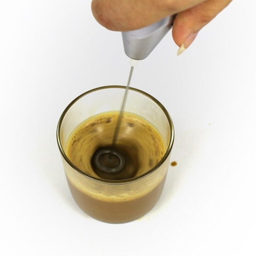 Imagen 8 de 9 de Mini Batidor Produce Espuma De Cafe Leche Portatil
