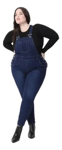 Overol mujer mezclilla tallas extras hotsell