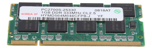 Memoria Ram Ddr1 Para Portátil Hynix Ddr1, Ddr333 Pc 2700 33