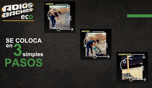 Reparación Asfalto El Original Adiós Baches Forte Frío