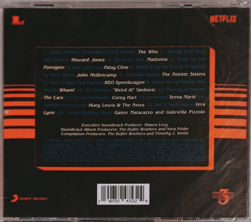 Stranger Things 3 - Soundtrack - Disco Cd - Nuevo