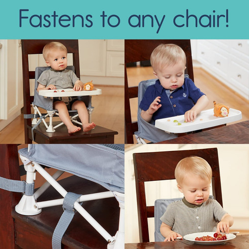 Silla Elevadora Para Comer Bebe Plegable Lavable