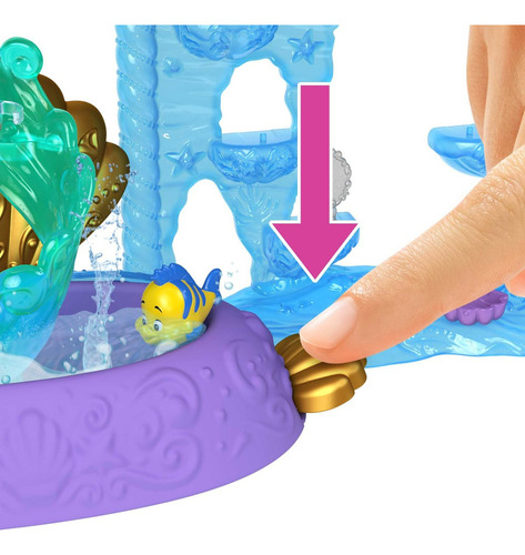Disney Princesa Castillo Apilable De Ariel Tierra Y Mar
