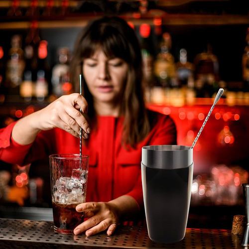 10 Piezas Agitadores Bebidas Cuchara De Acero Inoxidable