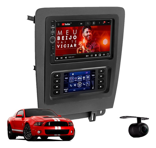 Central Multimidia Mp5 Slim Ford Mustang 2010 2011 2012