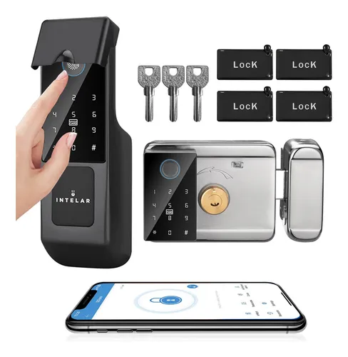 comprar Fechadura Digital Biométrica Com Controle Inteligente De App