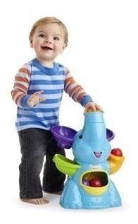 Elefante Musical De Playskool Lanza Pelotas Para Gateo Bebe