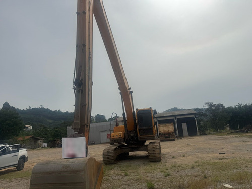 Escavadeira Hidráulica Hyundai 220 Com Braço Longo 11k Horas