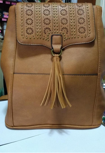 Bolso En Cuero Americano 