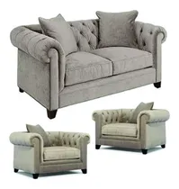 Comprar Sillon Chester 180cm + 2 Sofa Chester Individual 