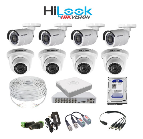 Kit Completo De 8 Camaras 720p (precio Solo En Divisas)