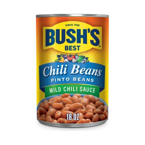 Bush's Chili Beans Frijoles Pintos En Salsa De Tomate 454 Gr
