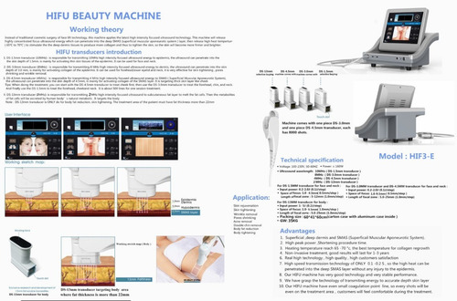 Hifu Ulthera Ultherapy Ultrasonido Focalizado 4 Cabezal Beco